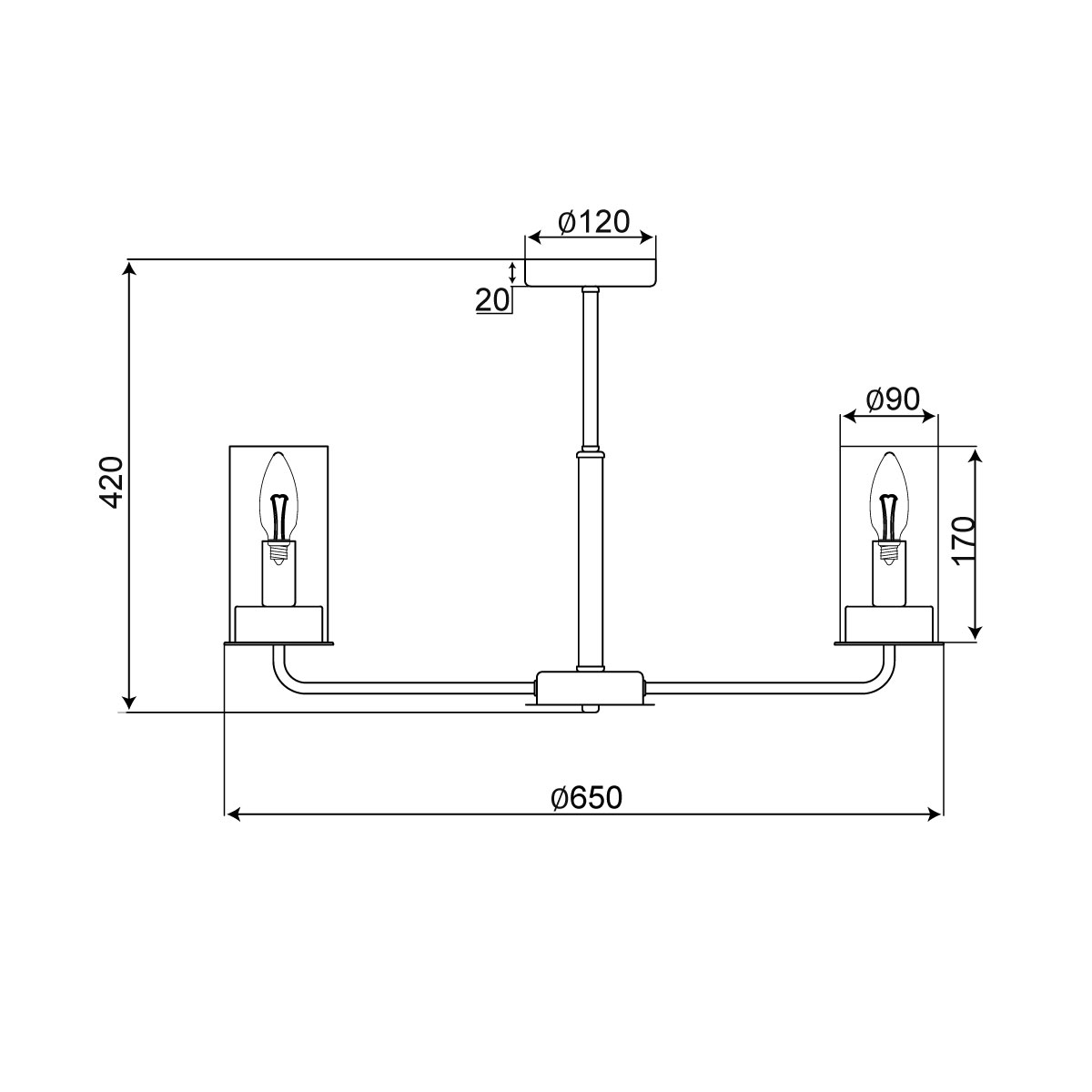 Потолочная люстра Vele Luce Licia VL1924L08